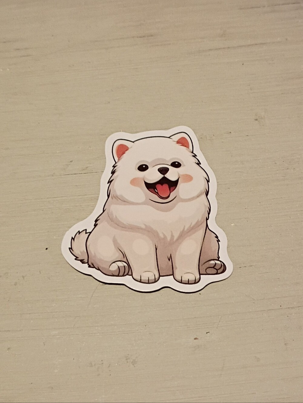 10/$10 Stickers Decal - Samoyed Puppy Kawaii Animal Sticker - Brand New
